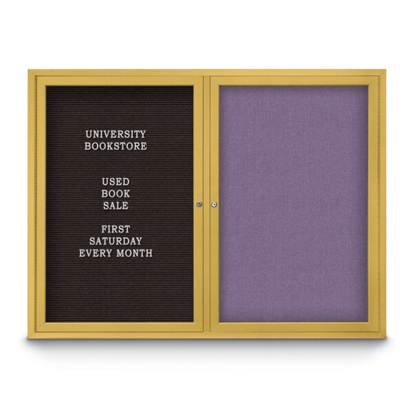 Corkboard, Cobalt/Satin, 42" x 32"